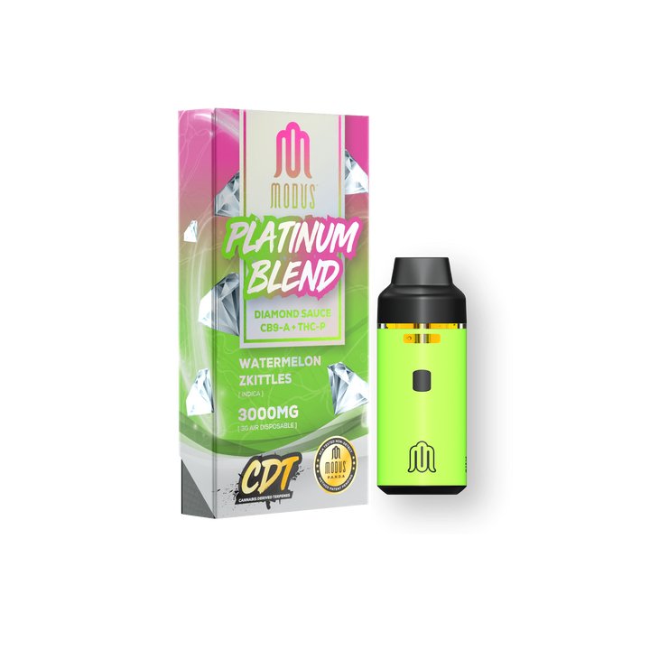 Watermelon Zkittles - Modus Platinum Blend Disposable 3G - Modus - DC LLC