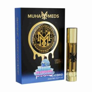 Blue Slushie - Muha Meds THCA Cart 2G - Muha Meds - DC LLC