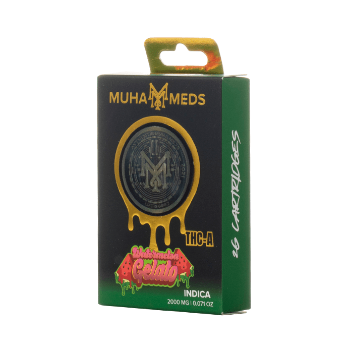 Watermelon Gelato - Muha Meds THCA Cart 2G - Muha Meds - DC LLC