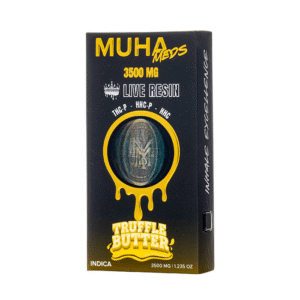 Truffle Butter - Muha Meds Live Resin Disposable 3.5G - Muha Meds - DC LLC