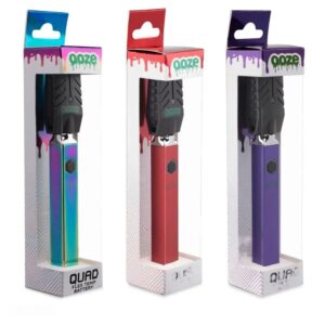 Ooze Quad Flex 510 Threaded Vaporizer Battery - Ooze - DC LLC