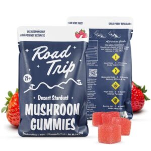 Strawberry - Road Trip Desert Stardust Mushroom Gummies - Road Trip - DC LLC