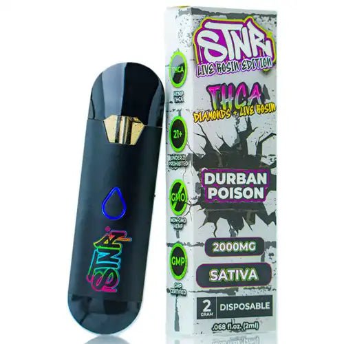 Durban Poison - STNR THC - A Diamond Disposable 2G - STNR - DC LLC