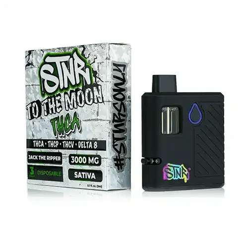 Jack The Ripper - STNR Creations To The Moon THC - A Disposable 3G - STNR - DC LLC