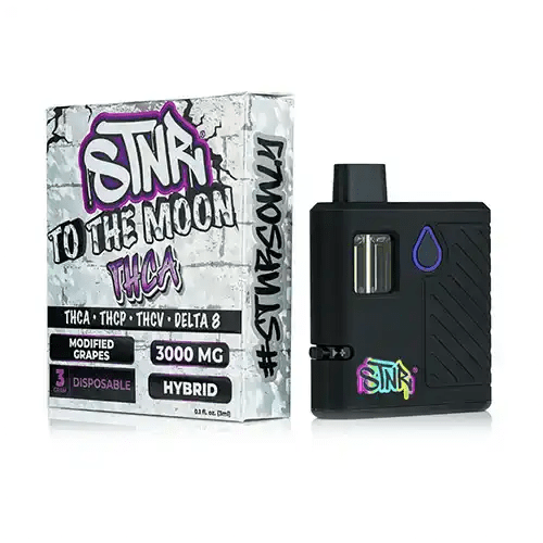 Modified Grapes - STNR Creations To The Moon THC - A Disposable 3G - STNR - DC LLC