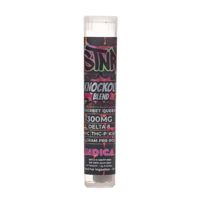 Sherbet Queen - STNR Knockout Blend Pre - Rolls 1.5G - STNR - DC LLC