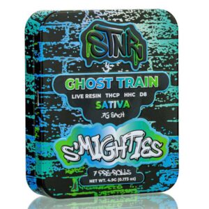 Ghost Train - STNR Creations Smighties Delta - 8 Pre - Rolls 4.9G - STNR - DC LLC