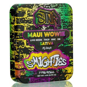 Maui Wowie - STNR Creations Smighties Delta - 8 Pre - Rolls 4.9G - STNR - DC LLC