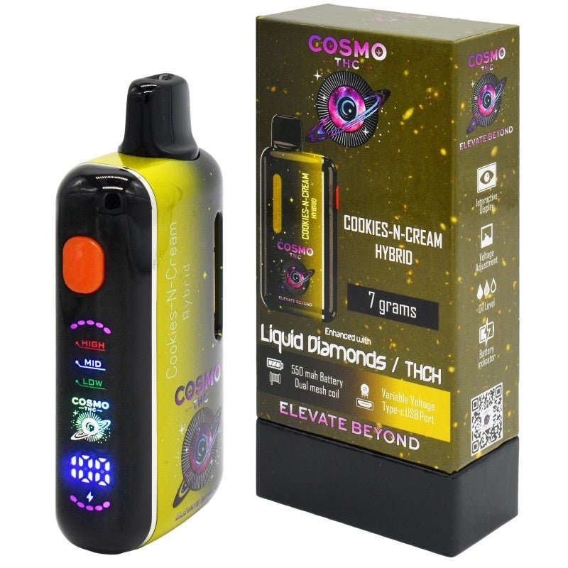 Cookies N Cream - Smoothe Cosmo THC Diamonds Disposable 7G - Smoothe - DC LLC