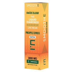 Pineapple Express - Smoothe Smaze THC Diamonds Disposable 3G - Smoothe - DC LLC