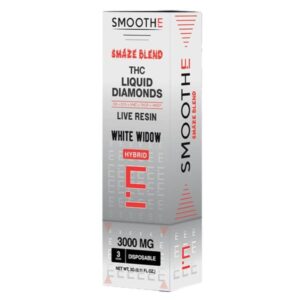 White Widow - Smoothe Smaze THC Diamonds Disposable 3G - Smoothe - DC LLC