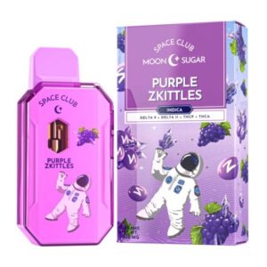 Purple Zkittles - Space Gods Moon Sugar Disposable 3G - Space Gods - DC LLC