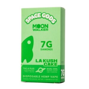 La Kush Cake - Space Gods Moonwalker Disposable 7G - Space Gods - DC LLC