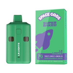 LA Lights - Space Gods Super Baked Disposable 7G - Space Gods - DC LLC