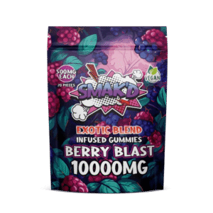 Berry Blast - Smak'd Exotix Delta 8 THC Gummies - Smak'd - DC LLC