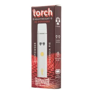 Gunpower & Georgia Pie - Torch Heavyweight Haymaker Disposable 4G - Torch - DC LLC