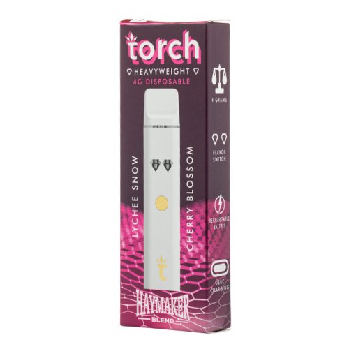 Lychee Snow & Cherry Blossom - Torch Heavyweight Haymaker Disposable 4G - Torch - DC LLC