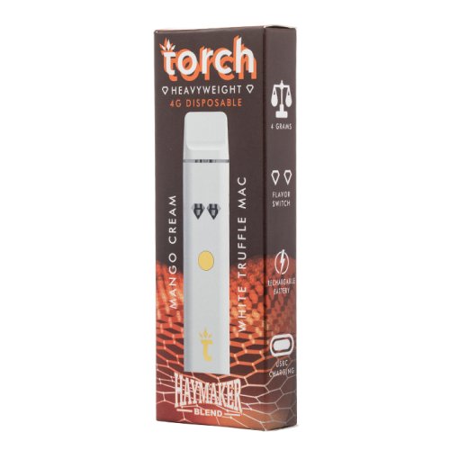 Mango Cream & White Truffle Mac - Torch Heavyweight Haymaker Disposable 4G - Torch - DC LLC