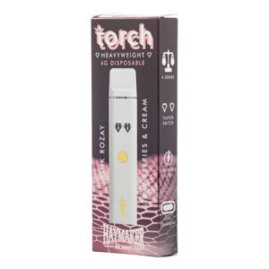 Pink Rozay & Strawberries & Cream - Torch Heavyweight Haymaker Disposable 4G - Torch - DC LLC