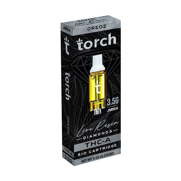 Oreoz - Torch Live Resin Diamonds Cart - Torch - DC LLC