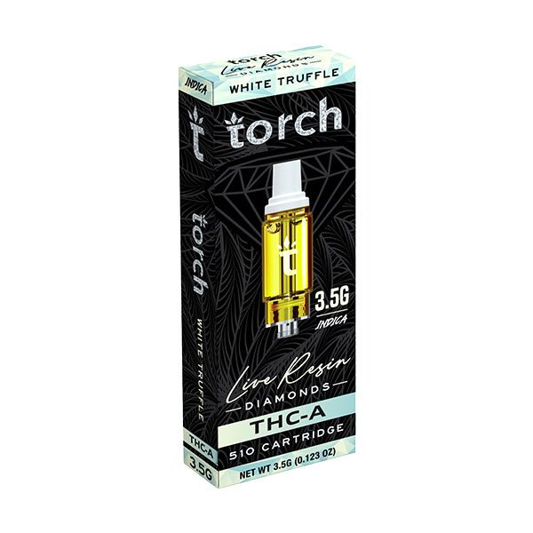 White Truffle - Torch Live Resin Diamonds Cart - Torch - DC LLC