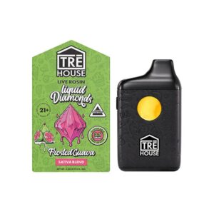 Frosted Guava - TRE House Live Rosin Liquid Diamond Disposable 3.5G - TRE House - DC LLC