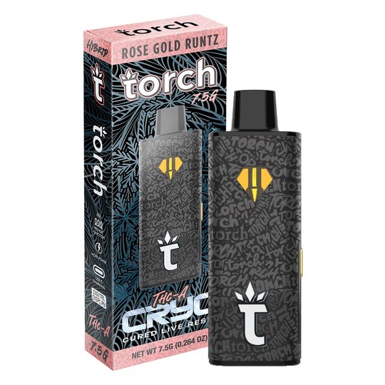 Rose Gold Runtz - Torch Cryo THCA Live Resin 7.5G - Torch - DC LLC