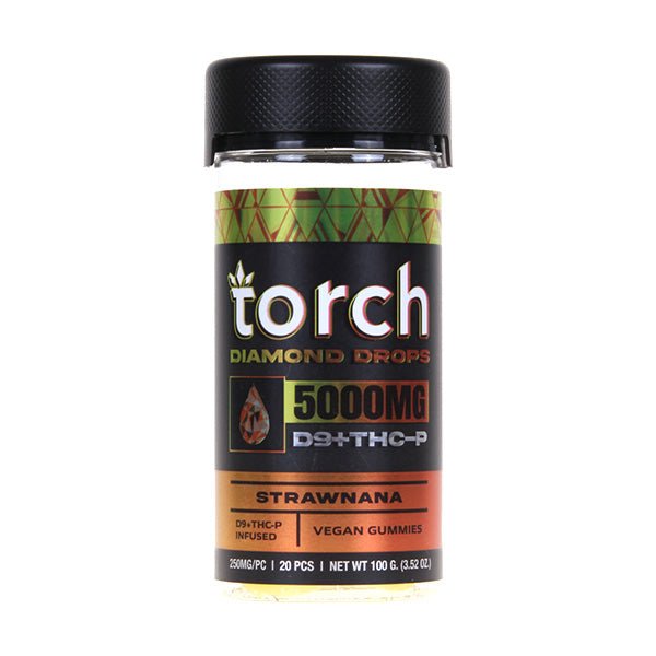 Strawnana - Torch Diamond Drops Blend Gummies 5000MG - Torch - DC LLC