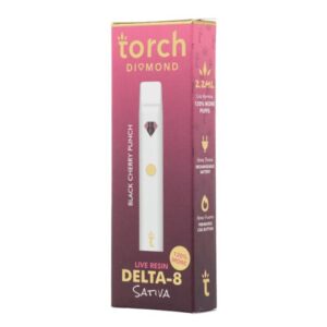 Black Cherry Punch - Torch Delta - 8 Live Resin 2.2G - Torch - DC LLC