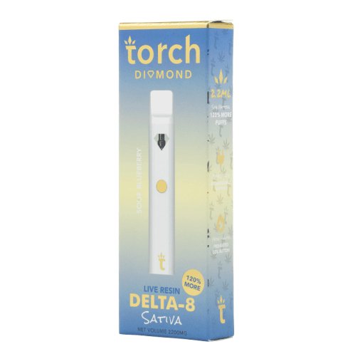 Sour Blueberry - Torch Delta - 8 Live Resin 2.2G - Torch - DC LLC