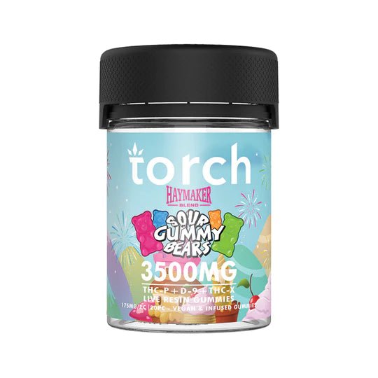 Sour Gummy Bears - Torch Gummies 3500MG - Torch - DC LLC