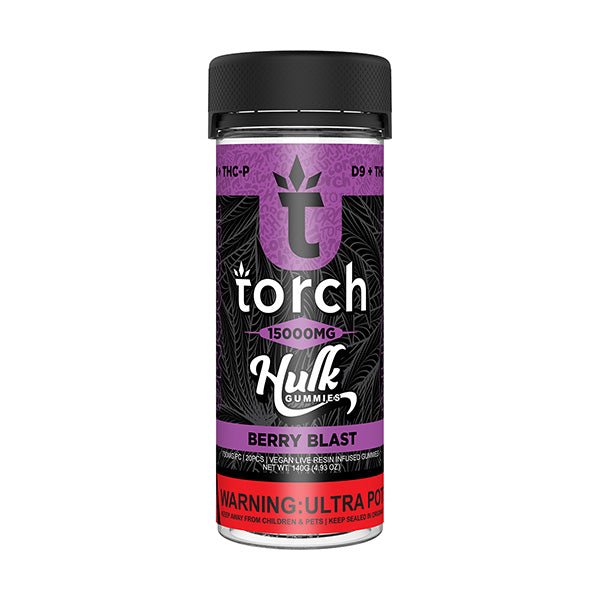 Berry Blast - Torch Hulk Live Resin Gummies 15000MG - Torch - DC LLC