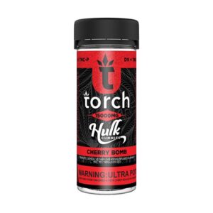 Cherry Bomb - Torch Hulk Live Resin Gummies 15000MG - Torch - DC LLC