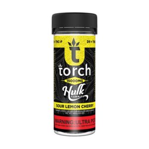 Sour Lemon Cherry - Torch Hulk Live Resin Gummies 15000MG - Torch - DC LLC