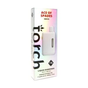 Ace Of Spades - Torch Lux Liquid Diamonds Disposable 3.5G - Torch - DC LLC