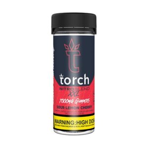 Sour Lemon Cherry - Torch Nitro Blend XXL Gummies 7000MG - Torch - DC LLC
