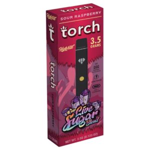 Sour Raspberry - Torch Live Sugar Blend Disposable 3.5G - Torch - DC LLC