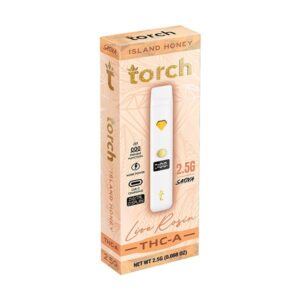Island Honey - Torch THC - A Live Rosin Disposable Vape 2.5G - Torch - DC LLC