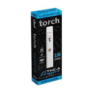 Blue Razz Haze - Torch THC - A Pressure Blend Disposable Vape 3.5G - Torch - DC LLC
