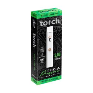 Sour Lime OG - Torch THC - A Pressure Blend Disposable Vape 3.5G - Torch - DC LLC