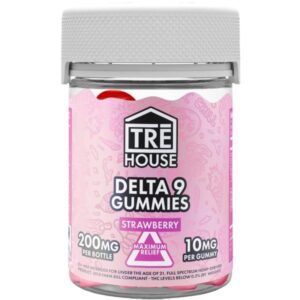 Strawberry - Tre House Delta - 9 Gummies 200MG - TRE House - DC LLC