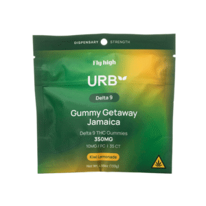 Kiwi Lemonade - Urb Getaway Jamaica D9 Gummies 350MG - Urb - DC LLC