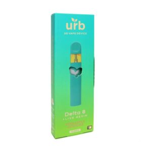 Pineapple Cookies - Urb Delta 8 Live Resin Disposable 3G - Urb - DC LLC