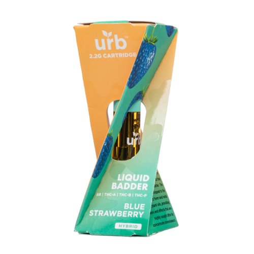 Blue Strawberry - Urb Liquid Badder Cartridge 2.2G - Urb - DC LLC