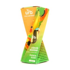 Papaya Kush - Urb Liquid Badder Cartridge 2.2G - Urb - DC LLC