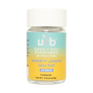 Juicy Fruit - Urb THC Diamonds Shorty Joints Pre - Rolls 3.5G - Urb - DC LLC