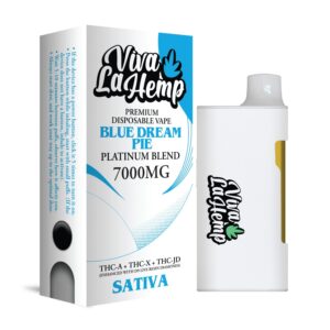 Blue Dream Pie - Viva La Hemp Platinum Blend Disposable 7G - Viva La Hemp - DC LLC