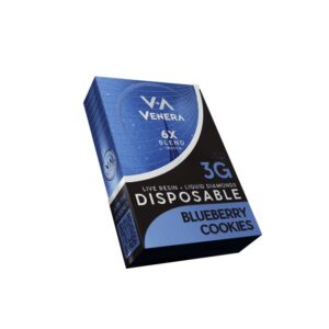 Blueberry Cookies - Venera Live Resin Diamonds Blend Disposable 3G - Venera - DC LLC