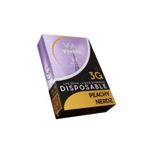 Peachy Nerdz - Venera Live Resin Diamonds Blend Disposable 3G - Venera - DC LLC