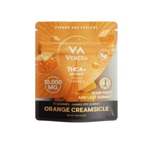 Orange Creamsicle - Venera THCA Gummies 10000MG - Venera - DC LLC